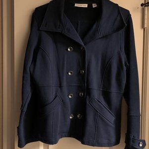 Double-breasted pea coat